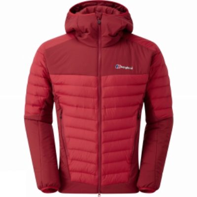Berghaus Mens Ulvetanna Hybrid 2.0 Jacket Haute Red / Red Dahlia Berghaus Mens Ulvetanna Hybrid 2.0 Jacket Haute Red / Red Dahlia